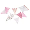 Wholesale Bigger flags Fabric Bunting Personality Wedding Birthday Party Decoration Indian tent Decoration Garden Garland