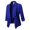 Women's Suits & Blazers Womens Three-Quarter Sleeve Office Lapel Coat Open Front Cardigan Jacket Solid