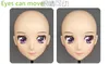 (GL-Maske 26) Echtlifesize Halloween-Party-BJD Baby Doll Anime Maske Cosplay KIG Anime-Silikon-Masken Cosplay Kigurumi Transvestit