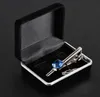 100pcslot Ganze Promotion Schwarzer Samt Cufflink Box Geschenk Schmuckschatulle für Cufflinks5252053