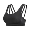 Mulheres Yoga Esporte Bra Mulheres à prova de choque Sexy Back Sports Bras LU-95 respirável Athletic aptidão que funciona Gym Vest Tops Sportswear