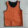 Body Shapers Trainer Compression Slimming Redu Vest Waist T-shirt Fettbrännare Mäns tights