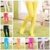 Tjej Velour Clothing Baby Designer Leggings Ballett Dans Pantyhose Candy Färg Tights Skinny Casual Pants Strumpor Modebyxor PY5395