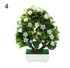 45 # künstliche Blumen gefälschte grüne Topf Lilie Bonsai Simulation Blume MiniaScape Ornamente für Dekoration Hotel Garten Dekor