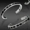 Montres Balance C Cuff Bracelet Bracelet en acier inoxydable de luxe Fashion Style Hommes Party Bijoux Designer Bangle Bracelets numériques pour les femmes hommes