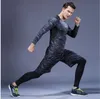 Sports Lange Mouwen Stretch Ademend Yoga Pak voor Mannen Running Snelheid Dry Ademend Training Fitness Suit