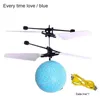 Children's Flying Ball Luminous Toys Fancy New Mini Aircraft Levitated Light Up Smart Sensor Kids Luminosas Gift Order 6 Pcs Mix Wholesale