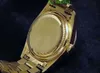 Brand New Quality Day-Date President 18k Yellow Gold Watch w/Gold Diamond Dial/Bezel Men's Sport Wrist Watches Automatic Mens Watch