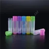 100st 5g Lip Balm Tubes Tom plastläpp Balm Läppstift Tube Chapstick Containers Läppstift behållare för handcraft DIY 5 Färg