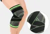 March big promotion sports knee pads badminton running fitness outdoor climbing Non slip silicone knee pads nylon 3D compression HOTSELL2