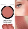 Sace Lady Compact Compact Blush 건축 가능한 오래 지속되는 착색 뺨 루지 메이크업 자연 장미 빛 찾고 광선 가루 화장품