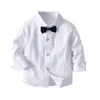 Garçons costumes de mariage enfants vêtements enfant en bas âge formel enfants costume enfants 039S porter gris gilet chemise pantalon tenue bébé vêtements19333648