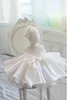 Baby Girl Dressing Dress for Baptism Wedding Big Bow Warstwowy tiulowy tiul imprez