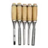 Kullanışlı deri saklama çantası ile Keski deşme Seti Brass Oyma 12PC Wood Freeshipping