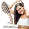 Cuir chevelu massage brosse à cheveux peigne brosse à cheveux pour les femmes bouclés cheveux raides enchevêtrement coiffure anti-statique outil de coiffure