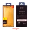 100 pcs / lot kristallförpackningsbox för iPhone 11 11Promax telefonfall Mode plast Tomt paket PVC för iPhone X Back Shell
