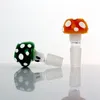Unique Design Bowls Colorful Mushroom Style Glass Bong Bowls Hookahs 10mm 14mm 18mm Male Female Oil Rig Water Pipes