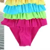 Bambine arcobaleno arcobaleno da bagno da bagno da bagno adorabile abito carino bikini da nuoto in spiaggia da bagno da bagno per ragazze