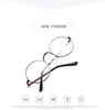 패션 레이디 프레임 라운드 선글라스 여성 투명 안경 귀여운 태양 안경 여성 UV400 여성을위한 1 PC