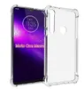 Casos de telefone transparente para Motorola Moto G30 G10 G50 G100 G8 PLUS E7 Power E6 Play Um Macro Ação Caso Cristal Clear Soft Tpu Gel Silicone Capa