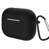 Funda de silicona para AirPods Pro, funda de TPU suave de lujo para auriculares inalámbricos Bluetooth de Apple con Hook8896125