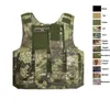 Outdoor Tactical Molle Gilet per bambini Sport Outdoor Camouflage Body Armor Combat Assault Gilet NO06-029