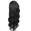 Braziliaanse Menselijk Haar 4X4 Vetersluiting Pruik Body Wave 150% 180% 210% Dichtheid Gratis Deel Natuurlijke Kleur 10-32Inch