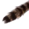 Högkvalitativ vuxen metallplugg med 35 cm längd Fox Tail Party Surprise Gift