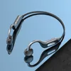 Hete gloednieuwe B1 Bone Geleiding Bluetooth -headset 8GB Card Outdoor Sport Waterdichte draadloze hoofdtelefoons met microfoon Handsfree -oortelefoons