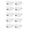 1a Hemväggladdare 5V Travel Wall Chargers Strömadapter för iPhone 5 6 7 8 x Samsung S6 S7 Edge S8 Android Telefon MP3