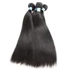 10A Grade Natural Black Color Silky Straight Chinese Virgin Human Weft Hair Bundles for Black Woman Fast Express Delivery1829139