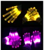 LED Lighting Gloves Flashing Cosplay Novelty Gloves Led Light Toy Flash Gloves for Sign Language Halloween Christmas Party Decoration