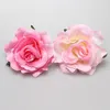 Rose Artificial Flower Brosch Bridal Wedding Party Hairpin Women Hair Clips Headwear Party Girls Festival Hair Accessories1360121