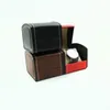 Высококлассные кожаные часы -боксы для хранения коробки для хранения в подарочной упаковке для часа на дисплее ящик New234Q