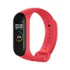 M4 Inteligentne opaski Opaski Zegarek Fitness Tracker Bransoletka Bransoletka Tętna Ciśnienie krwi Smartband Monitor Zdrowie Wristband 4 kolory