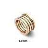 hoge kwaliteit mode lente ring ring brede versie vijf ringen liefde ring cadeau liefhebbers sieraden gift3379954