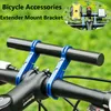 Manubrio da ciclismo Supporto per torcia per bici Manubrio Accessori per biciclette Staffa di montaggio estensibile Accessori per bici7189390