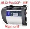 MB Star C4 Doip com função Wi-Fi SD Connect Ferramenta de diagnóstico para carro / caminhões MB SD C4 V2021-12 HDD SSD com qualidade de grau industrial