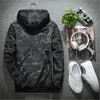 Mens Hooded Rits Jas Uitloper Plus Size 4XL Mode Trend Mannen Hoodies Jas Mode Heren Camouflage Jassen Casual Moleton Masculino