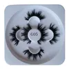 Neue 3Pairs 15-18mm Gefälschte 3d Nerz Wimpern Natürliche Falsche Wimpern Nerz Wimpern Wimpern Verlängerung Make-Up-Tool