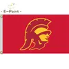 NCAA USC Trojans Drapeau 3 * 5ft (90cm * 150cm) Polyester drapeau Bannière décoration volant maison jardin drapeau Cadeaux de fête