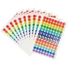 Happy Face-stickers en lachende sterstickers 20 vellen 1390 stuks Kleurrijke awardstickers voor kinderen Incentive Decoratief voor boeken1886748