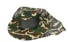 Booonie Hats Открытый камуфляж Caps Sport Leaf Jungle Военная кепка Рыболовные шляпы Солнцезащитная Марля Cap Cowboy Пакетная армия Ведро шляпа DYP120