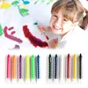 6 цветов аквагрим мелки карандаши сращивание структура лицо краской карандаш бодиарт ручка ручки для детей инструменты для макияжа партии RRA3246