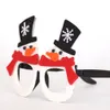 38 Styles Christmas Party Eyeglass Decorations Children Toys Santa Claus Snowman Antler Glasses Xmas Decorations M358