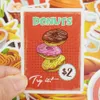 50 PCS Delicious Food Stickers Decals for Home Party Decor DIY Laptop Skateboard Luggage Fridge Water Bottle Bike Car Gifts Toys f9808193