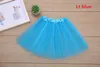 18 colores de alta calidad Candy Color Kids Tutus Skirt Dance Dresses Dress Soft Tutu Vestido Ballet Falda 3 capas Niños Pettiskirt