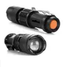 SK68 XPE Q5 LED 3 -l￤ge ficklampor Portable Zoomable Mini Ficklight Torches Justerbar Fokus Taktisk pennklipp Flash Light Lamp