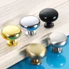 2 pcs Metal Door Knobs and Handle for Kitchen Cabinet Handle Round Wardrobe Drawer Pulls Solid Drawer Knobs Furniture Hardware