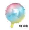 change color birthday Balloons Aluminium Foil Balloon Helium Ballons Birthday Wedding Baby Shower Party Decor Supplies